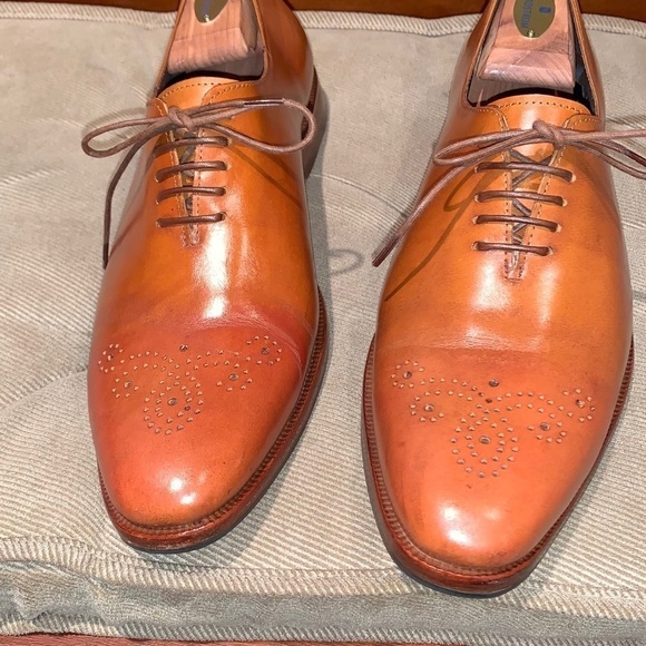 Other - Whole Cut Buffalo Leather Oxford Dress Shoe.